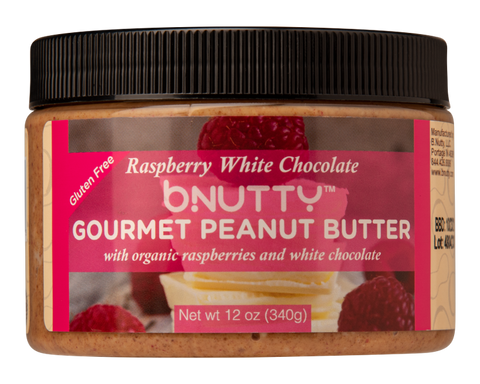 Raspberry White Chocolate Peanut Butter 12oz