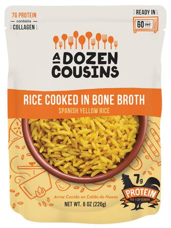 A Dozen Cousins Spanish Yellow Bone Broth Rice